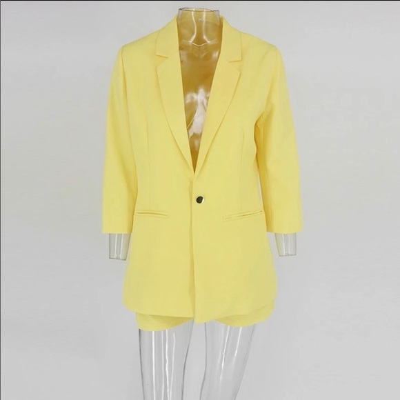 Two piece blazer and shirt set - Picture 2 of 3